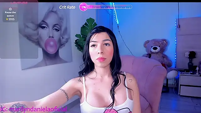 Snapshot of Marily_Daniela_ chatting on February 16, 1:58 am Marily Daniela online show from February 16, 1:58 am