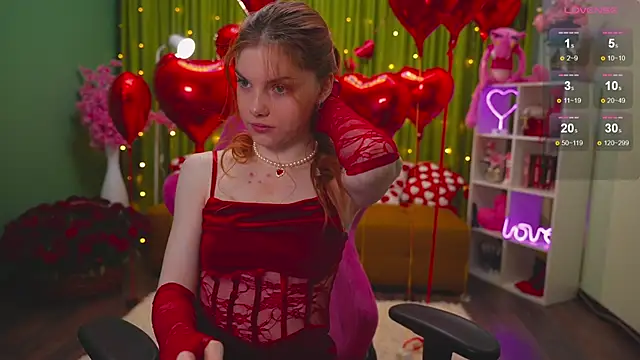 Katy  Ethereal online show from February 15, 3:20 am