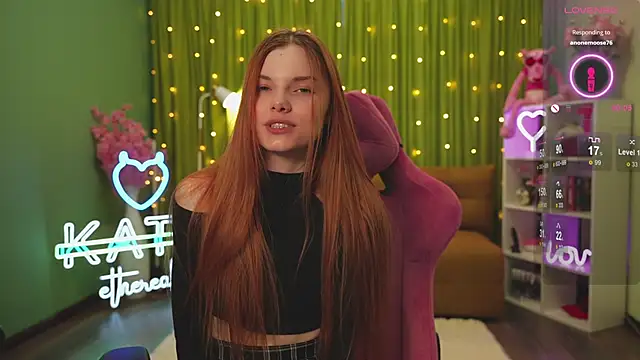 Katy  Ethereal online show from March 3, 3:08 am