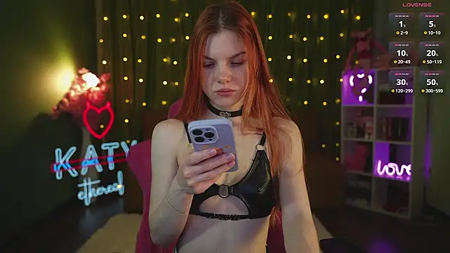 Katy  Ethereal online show from September 26, 2:15 am