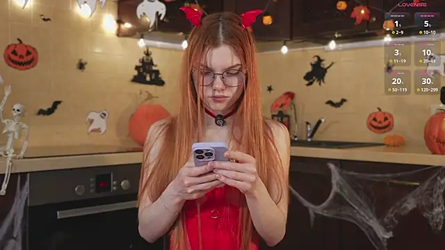 Katy  Ethereal online show from October 20, 2:45 am