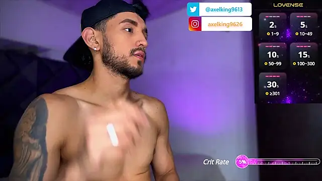 Snapshot of AxelKing1326 chatting on February 14, 9:53 pm AxelKing1326 online show from February 14, 9:53 pm