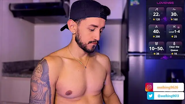 AxelKing1326 online show from April 5, 7:55 pm