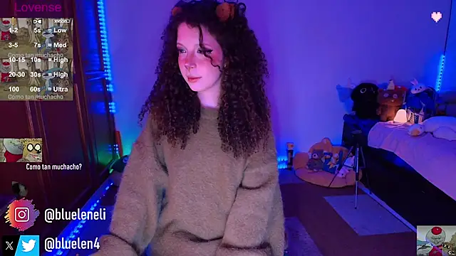 bluelen online show from November 22, 9:41 am