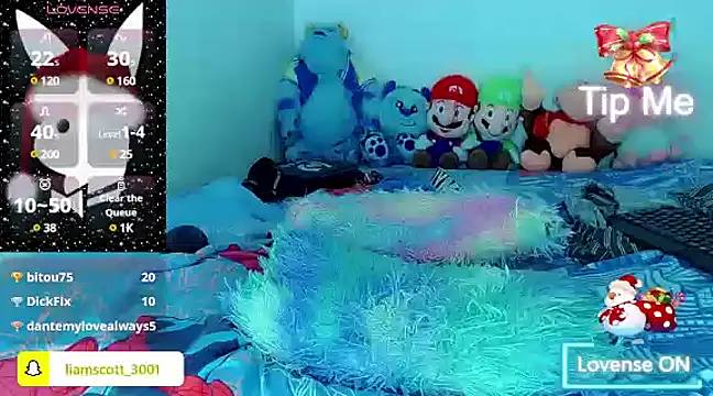 Liamscott  online show from December 21, 8:07 am