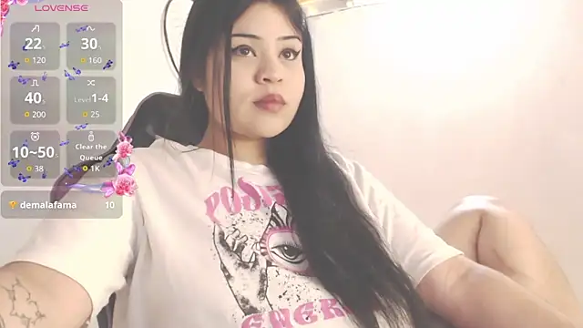 Snapshot of Amara18_ chatting on March 28, 8:14 am Amara18 online show from March 28, 8:14 am