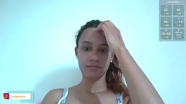 SamanthaWatson online show from November 2, 10:01 pm