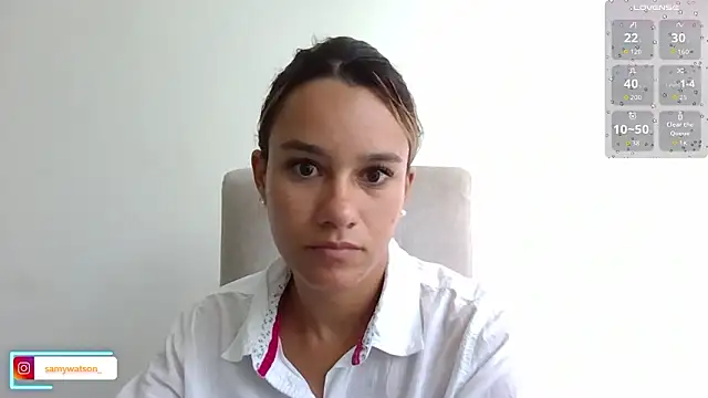 SamanthaWatson online show from February 3, 9:09 pm