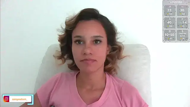 SamanthaWatson online show from April 8, 10:54 pm