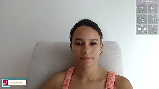 SamanthaWatson online show from May 15, 3:30 pm