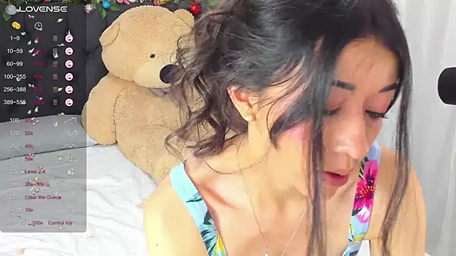 Snapshot of SophiaLiu chatting on December 7, 7:10 pm SophiaLiu online show from December 7, 7:10 pm