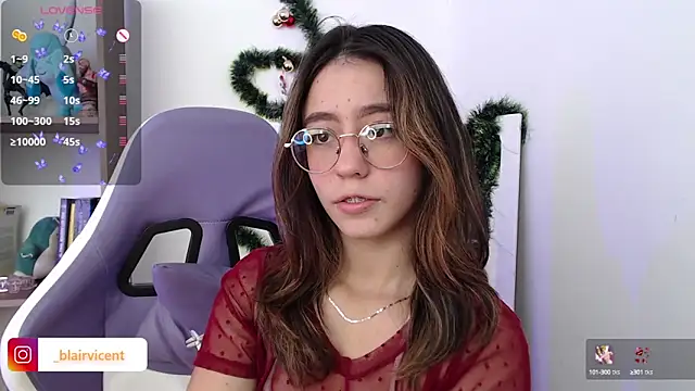 BlairVicent online show from December 9, 3:22 pm