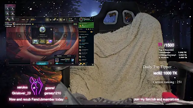 Lisaonthemoon online show from December 17, 2:23 am