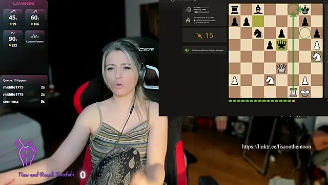 Lisaonthemoon online show from March 15, 11:50 pm