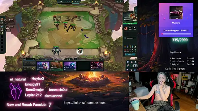 Lisaonthemoon online show from March 16, 5:58 am