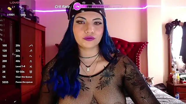 black wiidow online show from March 14, 9:10 pm