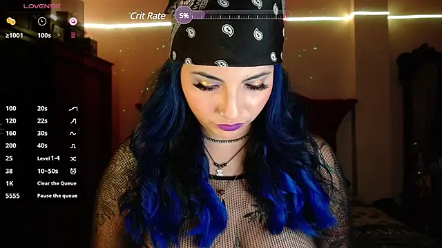 black wiidow online show from March 15, 12:15 am