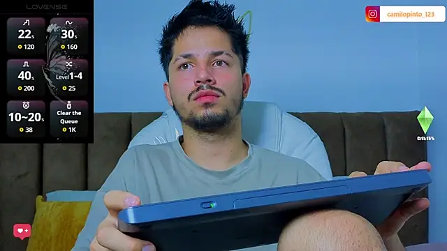 Issac james  online show from March 15, 12:49 am