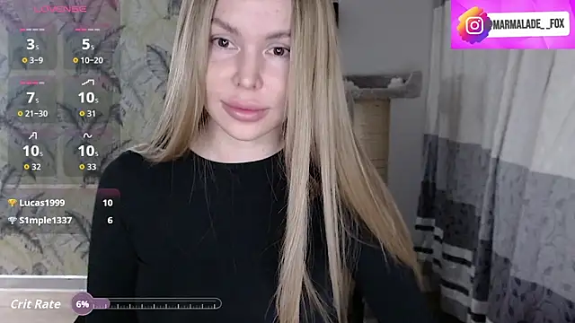 Marmalade Fox online show from February 9, 4:33 pm