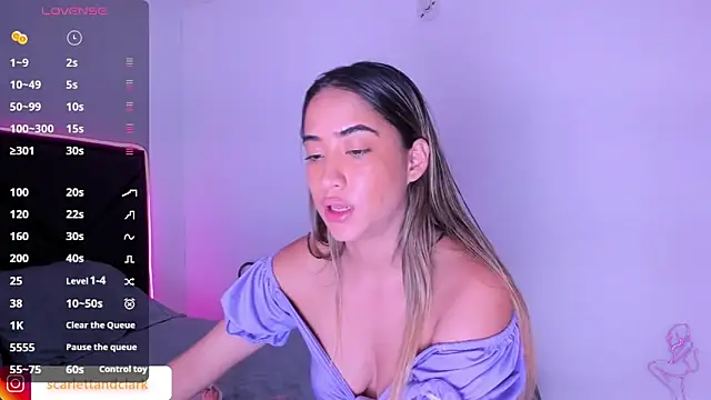 ScarlettAndClark online show from March 1, 11:37 pm