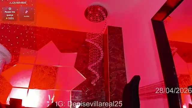 DeniseVillareal online show from April 28, 5:34 am