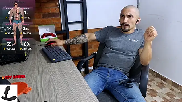 Marck Muscle online show from December 16, 2:27 am