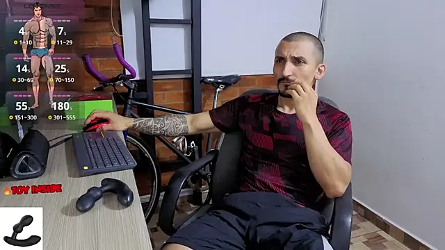 Marck Muscle online show from February 25, 12:09 am