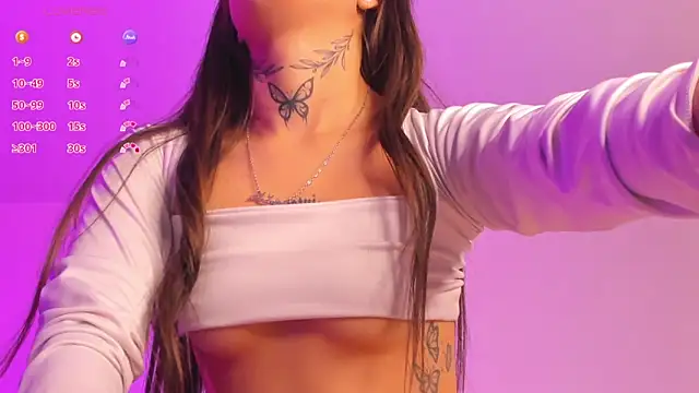 Snapshot of Andrea_flow chatting on February 1, 1:30 pm Andrea flow online show from February 1, 1:30 pm