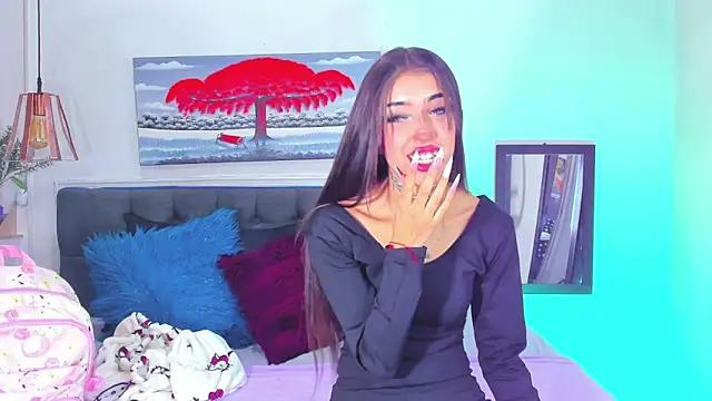 Snapshot of Andrea_flow chatting on February 19, 2:02 pm Andrea flow online show from February 19, 2:02 pm