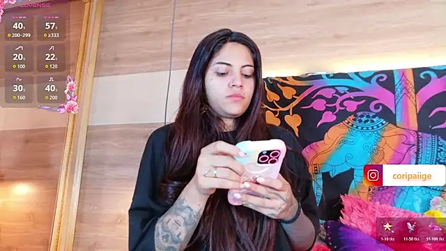 Snapshot of Cori_Paige chatting on November 15, 4:21 am Cori Paige online show from November 15, 4:21 am