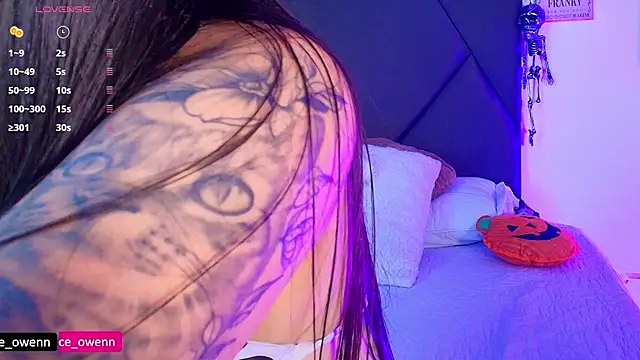 Aliceowenn online show from November 1, 9:06 pm