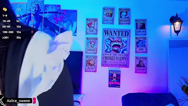 Aliceowenn online show from January 12, 12:27 am