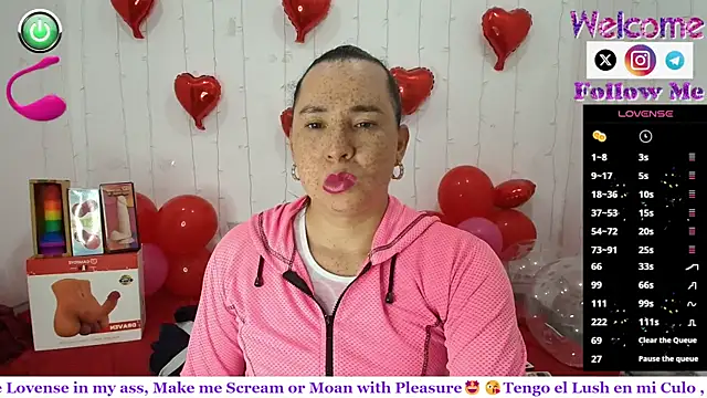 SofiaMadisson online show from February 20, 1:30 pm