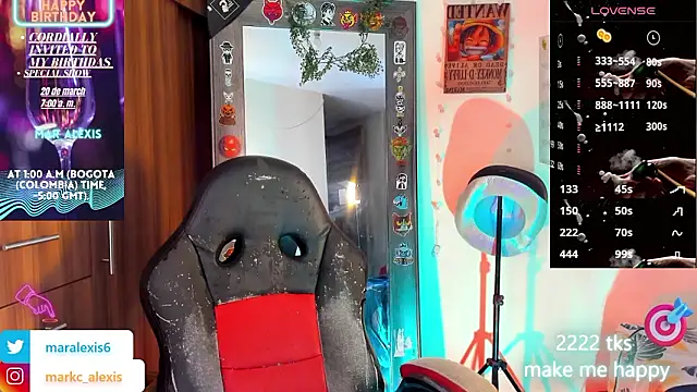 marckalexis online show from March 10, 6:46 pm