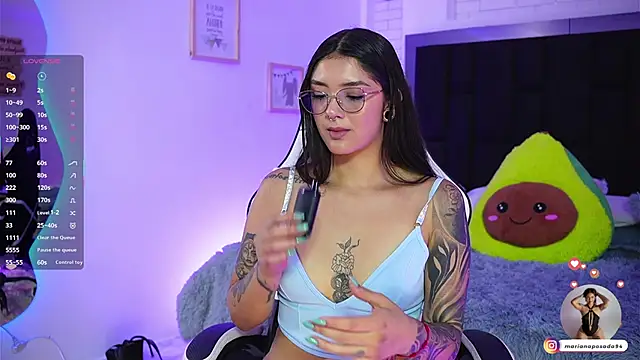 Snapshot of Marianamonroe_ chatting on October 2, 6:59 pm Marianamonroe online show from October 2, 6:59 pm