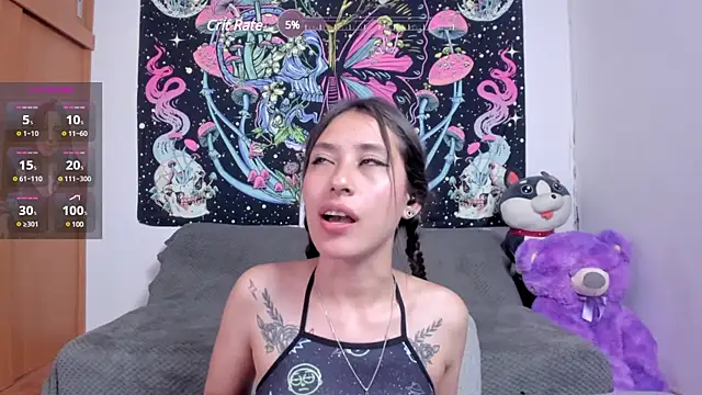 Snapshot of aciddollhell chatting on February 13, 1:08 am aciddollhell online show from February 13, 1:08 am