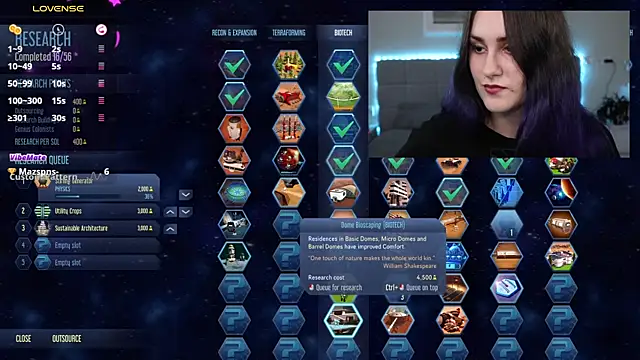 Erotic Synth Goddess online show from September 17, 3:14 pm