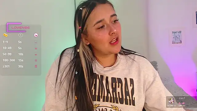 Megan FE online show from January 22, 12:59 am