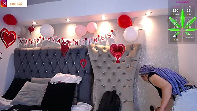 CaroFisher online show from February 23, 1:19 pm