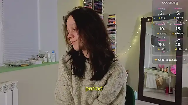 Snapshot of Addelin_Moon chatting on February 18, 2:29 am Addelin Moon online show from February 18, 2:29 am