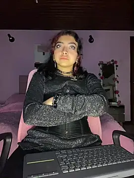 Snapshot of _Gothiccbitch_ chatting on January 9, 8:34 am  Gothiccbitch  online show from January 9, 8:34 am