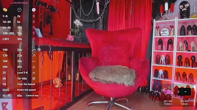 MistressAndre online show from May 16, 9:13 pm