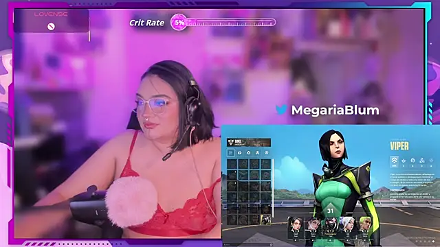 MegariaB online show from December 16, 4:39 am