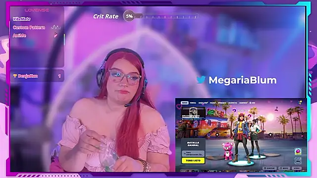 MegariaB online show from February 15, 4:53 am