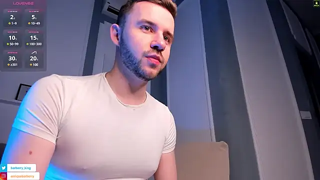 EnriqueBarberry online show from December 21, 6:30 am