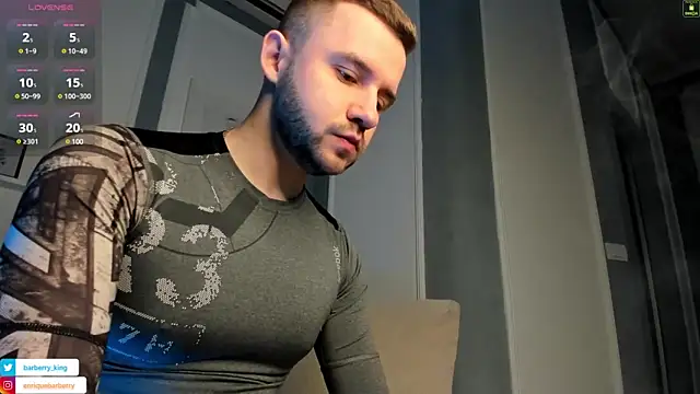 EnriqueBarberry online show from January 22, 6:20 am