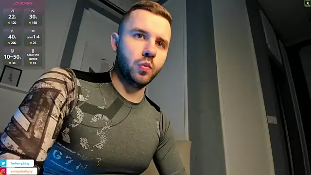 EnriqueBarberry online show from February 8, 6:22 am