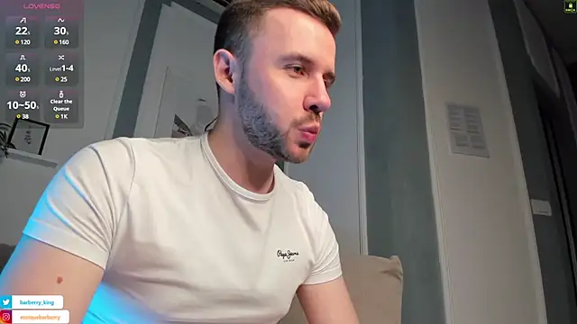 EnriqueBarberry online show from March 15, 6:25 am