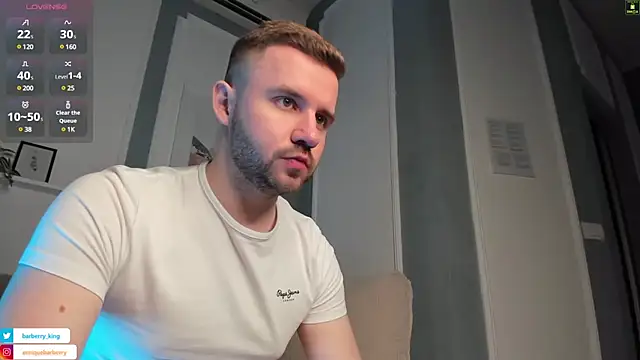 EnriqueBarberry online show from March 23, 6:26 am