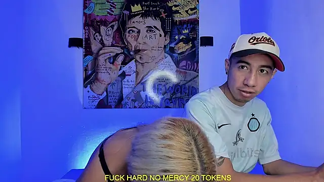 Threesome-no-mercy online show from October 12, 7:51 am